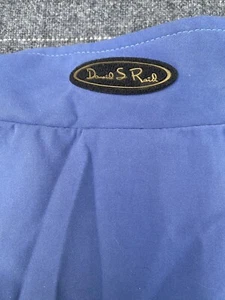 David S Rand Golf Rain Shirt Mens XXL BLUE Pullover Short Sleeve Windbreaker - Picture 1 of 10