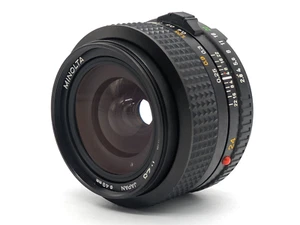 Video*[APP MINT] Minolta New MD NMD 24mm f/2.8 Wide Angle MF Lens From JAPAN # 1 - Picture 1 of 20