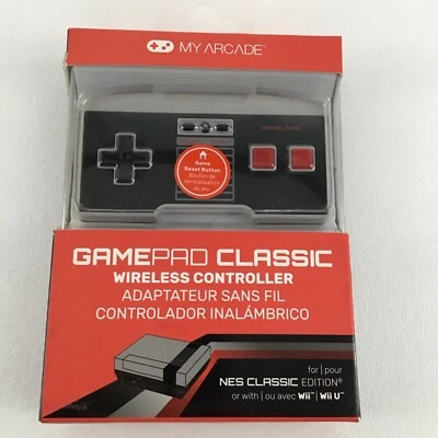 My Arcade GamePad Classic Wireless Controller NES Wii Compatible Video Gaming - Image 1 of 4