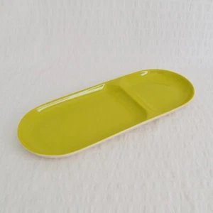 Vintage Carlton Ware Wellington Dish, Lime Green Condiment Display Plate Dish - Picture 1 of 10