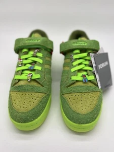Adidas Forum Low "The Grinch" Shoes Sneakers Size 8.5 Men/9.5 Women NEW - Picture 1 of 20