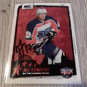 LED 03-04 ALLSTARS 03 Signed Jeff Tory Hamburg Freezers