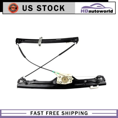 Lado do passageiro dianteiro para 2007-2013 BMW X5 regulador de janela de energia sem motor - Imagem 1 de 4