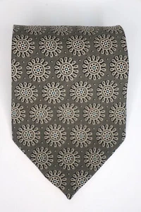 VTG Giorgio Armani Cravatte Green Paisley Tie Made in Italy - Picture 1 of 6