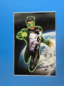 PÓSTER PIN UP LINTERNA VERDE KYLE RAYNER PROTECTOR DE LA TIERRA DC COMICS NUEVO. - Imagen 1 de 3