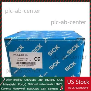 New SICK WL34R230 WL34-R230 1019249 Photoelectric Sensor Switch Replace - Picture 1 of 7