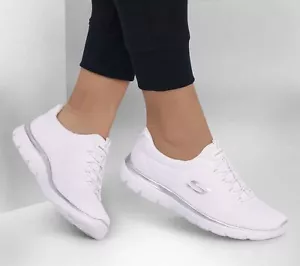 SKETCHERS bequeme leichte Damen-Slipper Training Laufen SUMM Turnschuhe - UK 3-9 - Bild 1 von 11