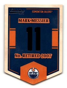 Mark Messier 2012-13 Panini Classics Signatures Banner Numbers #EN35 Edmonton - Picture 1 of 2