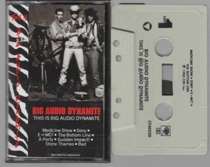 Big Audio Dynamite This is Big Audio Dynamite  (Cassette, 1985 CBS) VG-VG+ - Picture 1 of 3