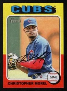 Christopher Morel 2024 Topps Heritage #316 Flip Stock SSP Chicago Cubs - Bild 1 von 2