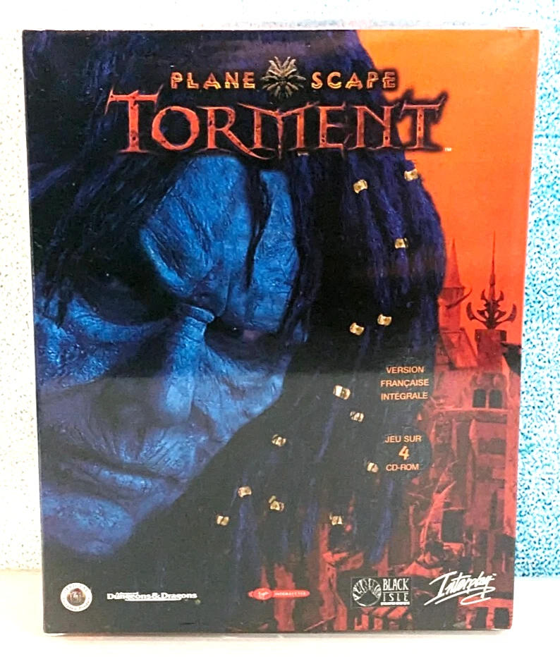 Planescape Torment PC Big Box Windows 98 D&D RPG French Version Black Isle 2000 - Image 1 of 4