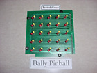 Bally Mr & Mrs Pac Man Pinball,  Pac Lite  Matrix, AS-2518-98,  Works 100%