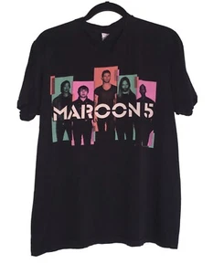 Maroon 5 2013 North American Tour T-Shirt Size Large Adam Levine - Picture 1 of 5