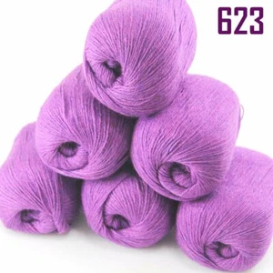 New Sale Soft 6 Skeins x50g Pure Cashmere Blankets Hand DIY Knit Wool Yarn 23 - Picture 1 of 12