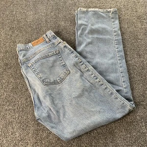 Eddie Bauer Mens Regular Fit Straight Leg Blue Denim Jeans Size 31 x 31.5 - Picture 1 of 15
