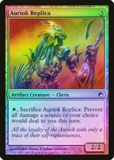 Auriok Replica FOIL Scars of Mirrodin NM Artifact Common MAGIC CARD ABUGames