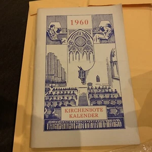 Calendario alemán 1960 - Calendario Kirchnbote 🔥de colección - Imagen 1 de 7