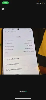 samsung galaxy s21 plus para repuestos Foto 1 de 4