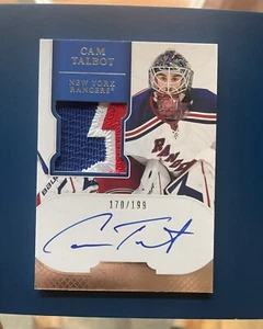 2011-12 Cam Talbot Panini Dominion #159 RPA Rookie Patch Auto Autograph 170/199 - Picture 1 of 3