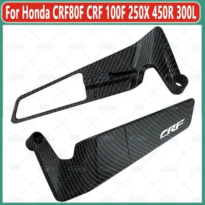 Adjustable CNC Wind Wing Rear View Mirrors For Honda CRF 80F 100F 250X 450R 300L - Imagem 1 de 4