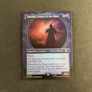 Gandalf, Friend Of The Shire, U 0800, NM, Surge Foil, MTG, LotR, Lord Rings, - Picture 1 of 2
