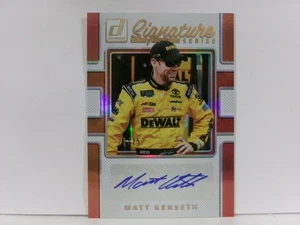2018 Panini Donruss NASCAR Signature Series ORO /25 Matt Kenseth #SS-MK Auto - Foto 1 di 2