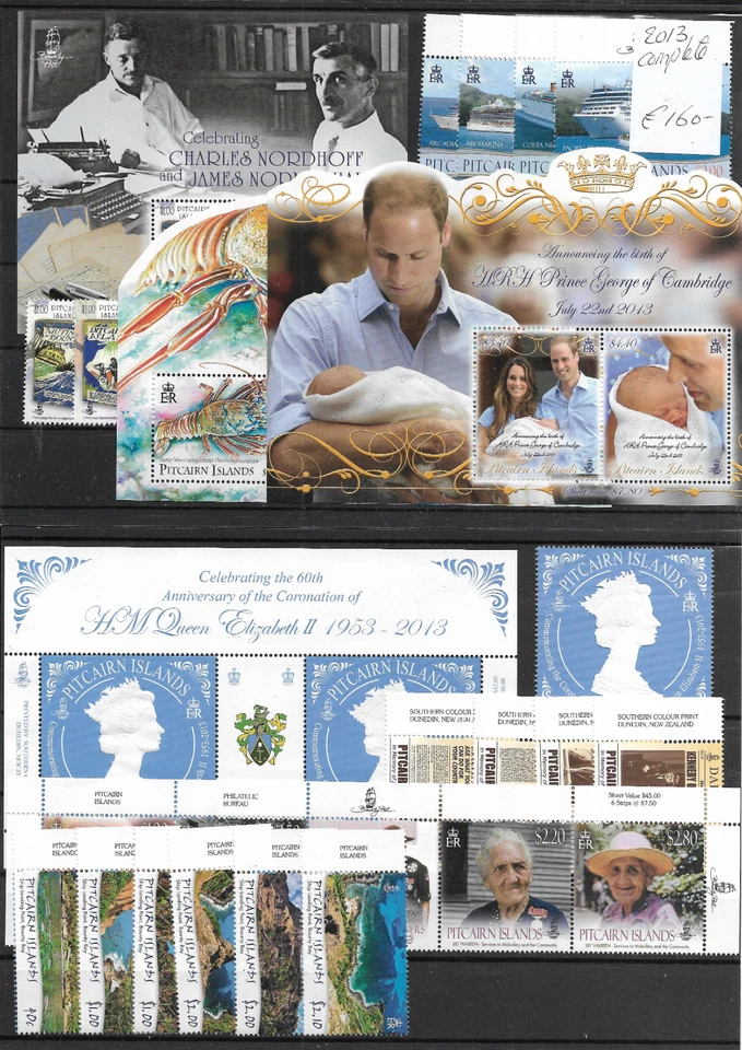 Pitcairn Islands @ YEAR 2013 COMPLETE  MNH  Nice Priced @aus.688 - Image 1 of 1