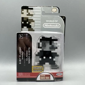 World of Nintendo Jakks Super Mario Bros 8-Bit Classic Mario giocattolo da collezione NUOVO - Foto 1 di 2