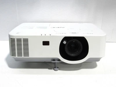 NEC NP-P554U 3LCD WUXGA Projector 5300 Lumens Lamp Hours: 1805 Tested Read - Image 1 of 4