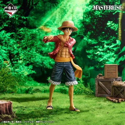 ONE PIECE STATUA MONKEY D. LUFFY BEYOND TRIALS ICHIBANSHO BANDAI MASTERLISE 24CM - Immagine 1 di 4