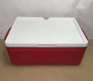 Coleman Party Stacker Kühler rot 24 Dosen Soda USA 2009 *LESEN* - Bild 1 von 8