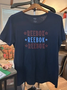 Camiseta Reebok Negra XL Mujer - Imagen 1 de 2