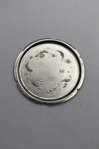 Bandeja De Vidrio De Plata Esterlina Georg Jensen No. 45 (1909 - 1914) - Imagen 1 de 6