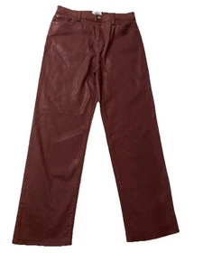 Hudson Women’s Jeans NOA High Rise Straight Crop Rosewood Size 29 - Picture 1 of 10