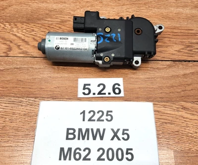 ✅ 00-06 OEM BMW E53 X5 techo corredizo superior techo corredizo unidad de motor Foto 1 de 4