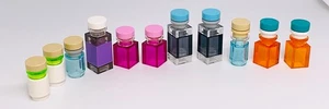 Lego Bottles - SET OF 11 MOC BRICK-BUILT- Minifigure Accessories - Picture 1 of 1