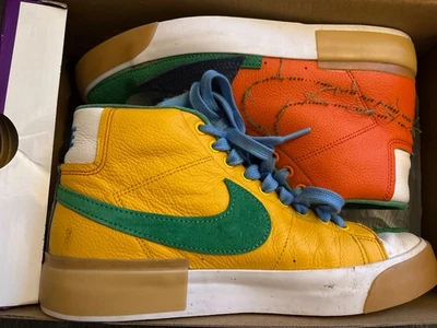 Size 7 - Nike Zoom Blazer Edge SB Mid Multi-Color - Image 1 of 3