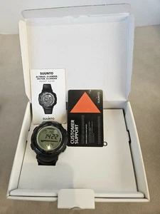 Reloj SUUNTO VECTOR 1ª Edición Activo Exterior Negro Temp ALT BARO Retroiluminación De Colección - Imagen 1 de 10