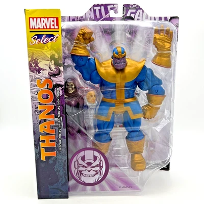 Boneco de ação Diamond Select Marvel Comics THANOS & DEATH colecionador • NOVO - Imagem 1 de 4