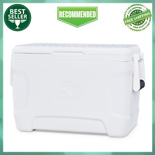 25 Qt. Marine Contour Chest Cooler Camping Picnic Sport Drink Outdoor Use, White