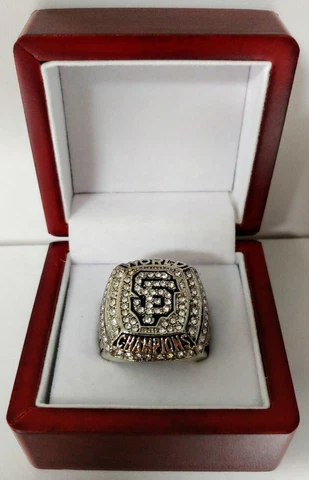 Brandon Crawford - 2012 San Francisco Giants World Series Ring With Display Box Cover