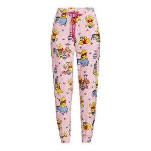 Disney Winnie The Pooh Women's Sleep Jogger Pants, sizes S, M, L, XL - Picture 1 of 6