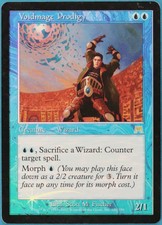 Voidmage Prodigy FOIL Onslaught HEAVILY PLD Blue Rare CARD (148618) ABUGames