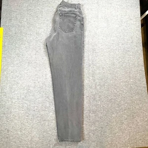 Vintage Wrangler for Women Jeans 12x32 Black High Rise 90s Mom Jeans Made in USA - Picture 1 of 11