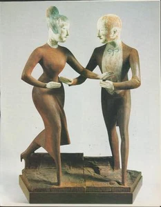 Elie Nadelman Sculptor Bio Works ORIGINAL MAGAZINE ARTICLE 1989 Cynthia Grandaug - Picture 1 of 1