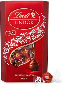 Luxury Swiss Milk Chocolate Truffles by Lindt LINDOR 200g 7.06oz - Picture 1 of 6