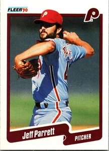 1990 Fleer - Jeff Parrett #570 - Picture 1 of 2