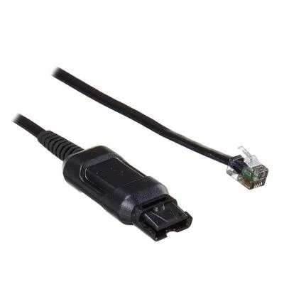 Plantronics HIC-10 Headset Adapter Cable For Avaya Black CE2001 49323-46 - Image 1 of 3