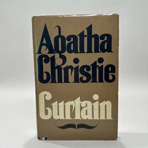 Agatha Christie CURTAIN 1975 1st Edition 3rd Printing HC/DJ - Picture 1 of 3