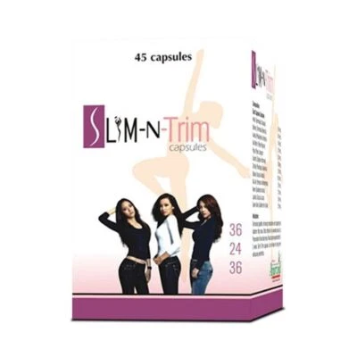 AYUSH REMEDIES Slim-N-Trim Capsules - Herbal Fat Burner & Ayurvedic Weight Loss Supplement